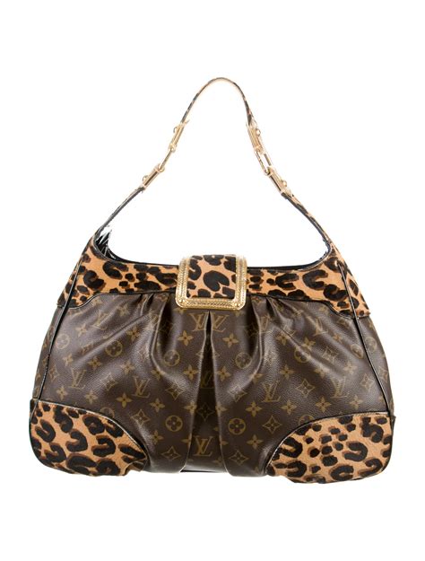 louis vuitton leopard purse